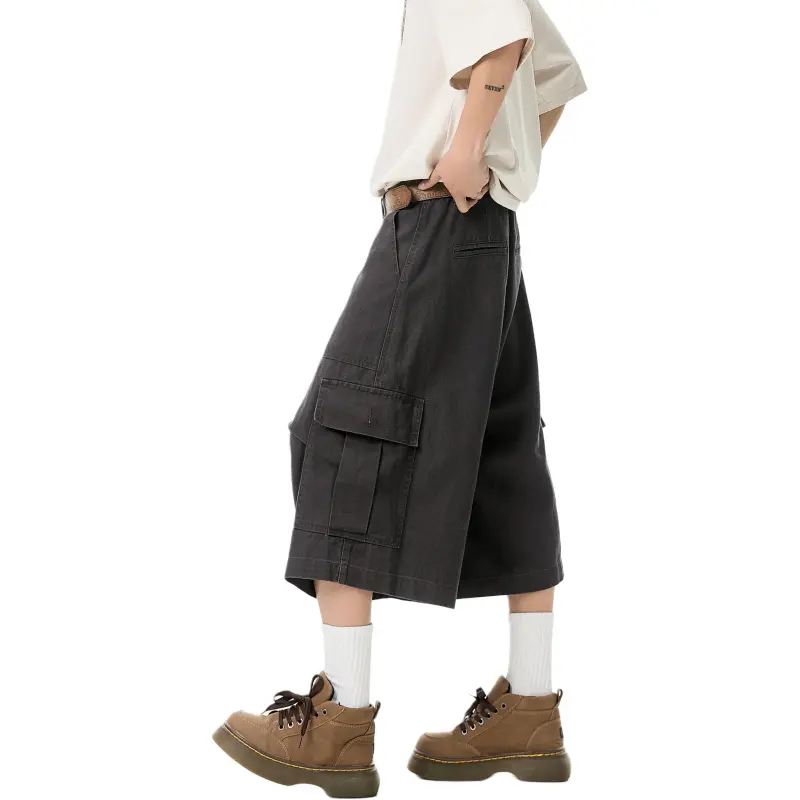PAINT STAIN Cargo Shorts Unisex-1