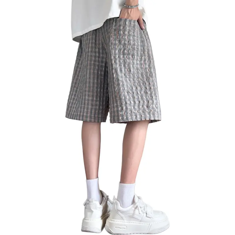 MARK WAFFLE Casual Shorts Unisex-1