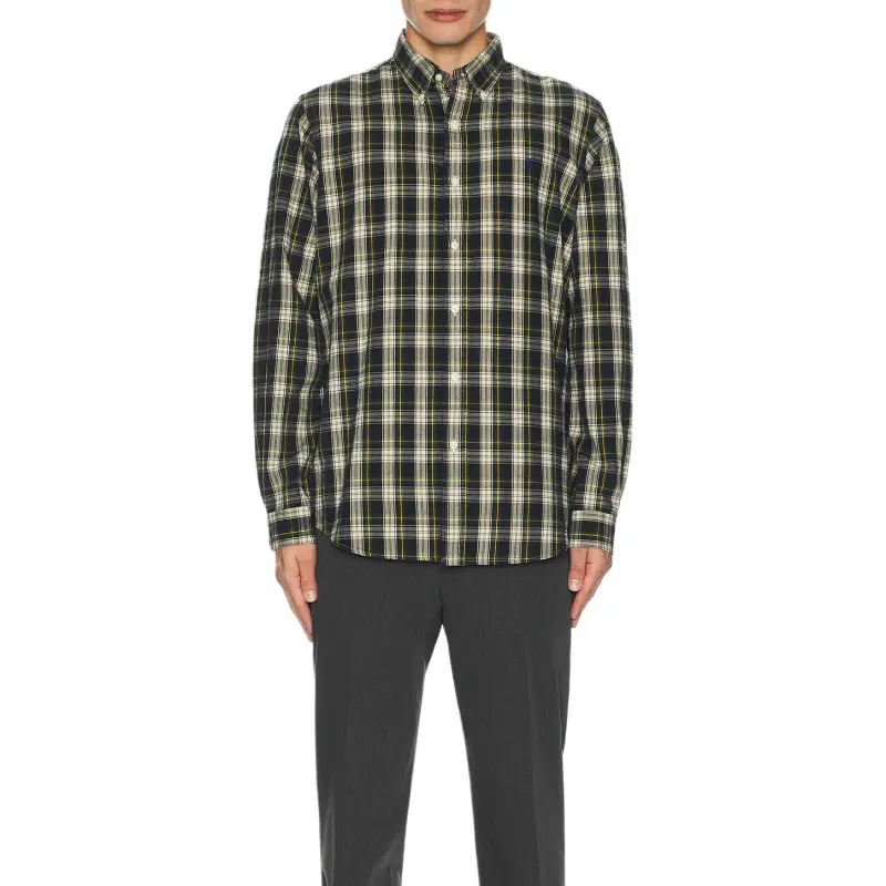 Polo Ralph Lauren SS25 Shirt Men's Black Yellow-2