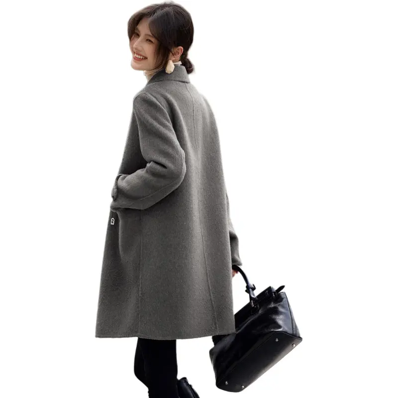 XWI Coats Women's Classic Gray-1