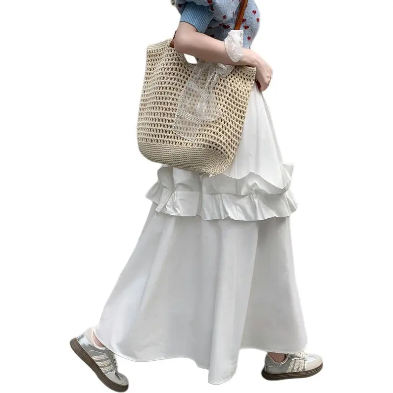 GOSO Casual Long Skirts Women's-5