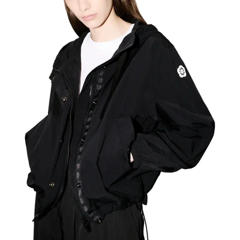 KENZO Trench Coat Women's Black-3
