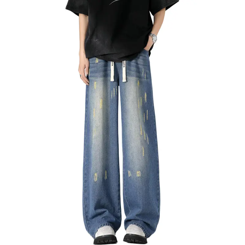 WARNING LIGHT Jeans Unisex-3