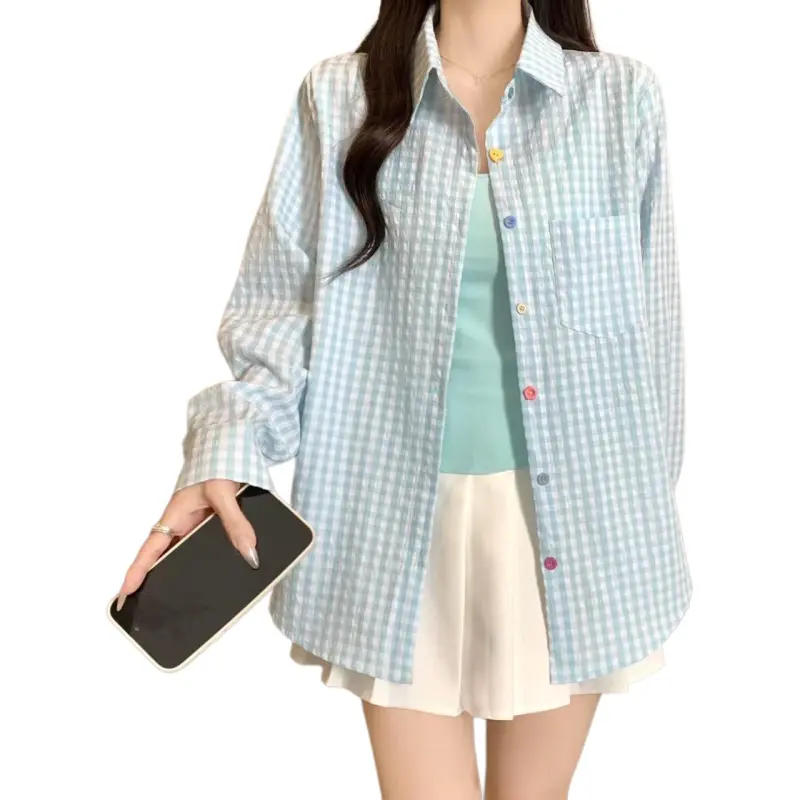 GOSO Shirts Women's Sky Blue-2