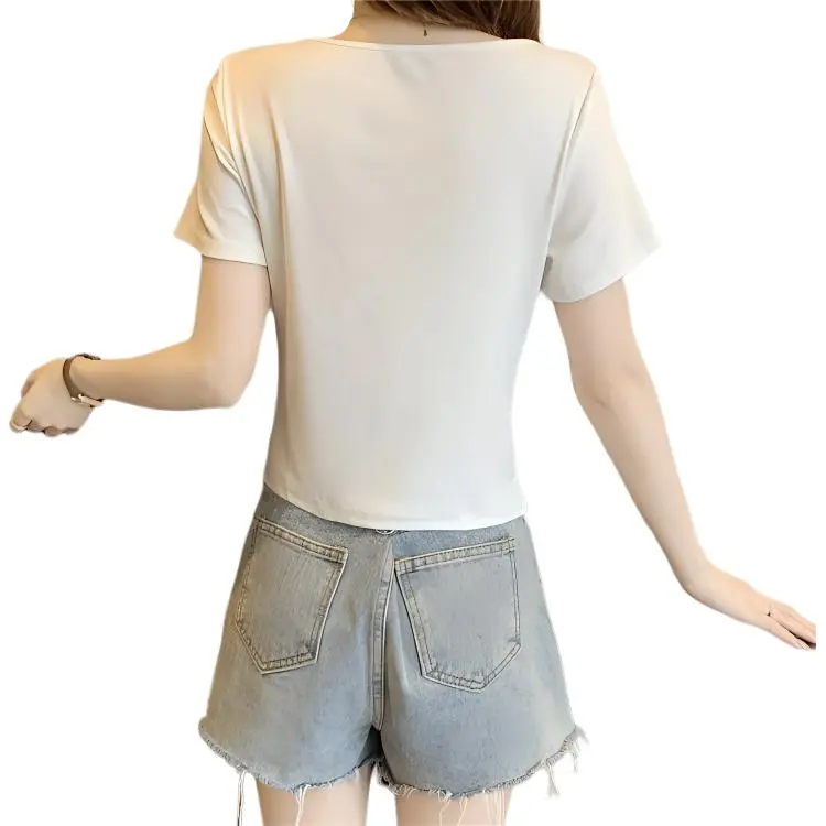 Flowers In Water Regular T Shirt Women's-1