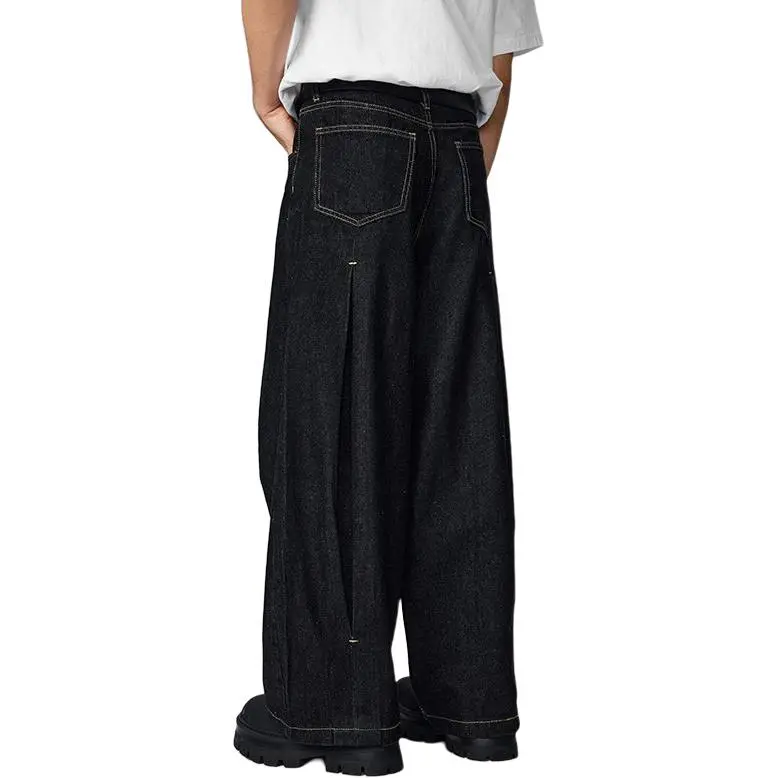 PANDA ADEVIL Jeans Unisex Black-4