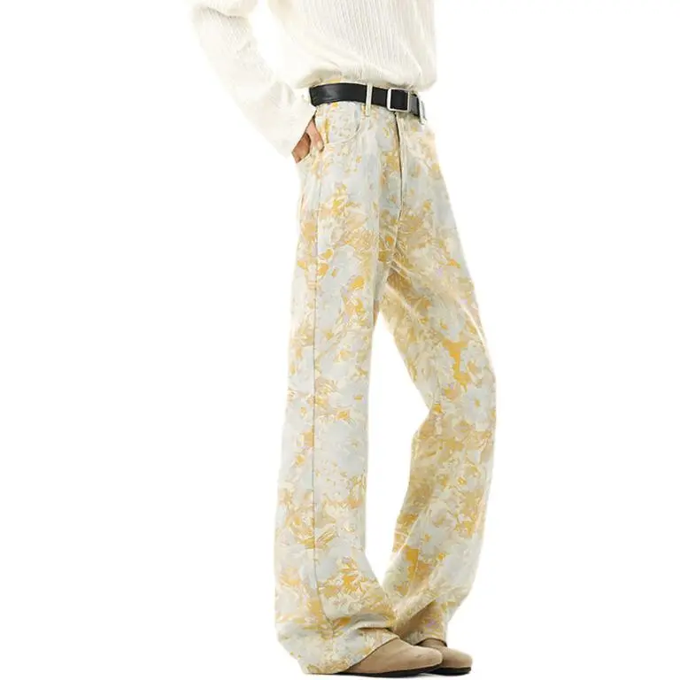 FRQ Jeans Unisex Yellow-4