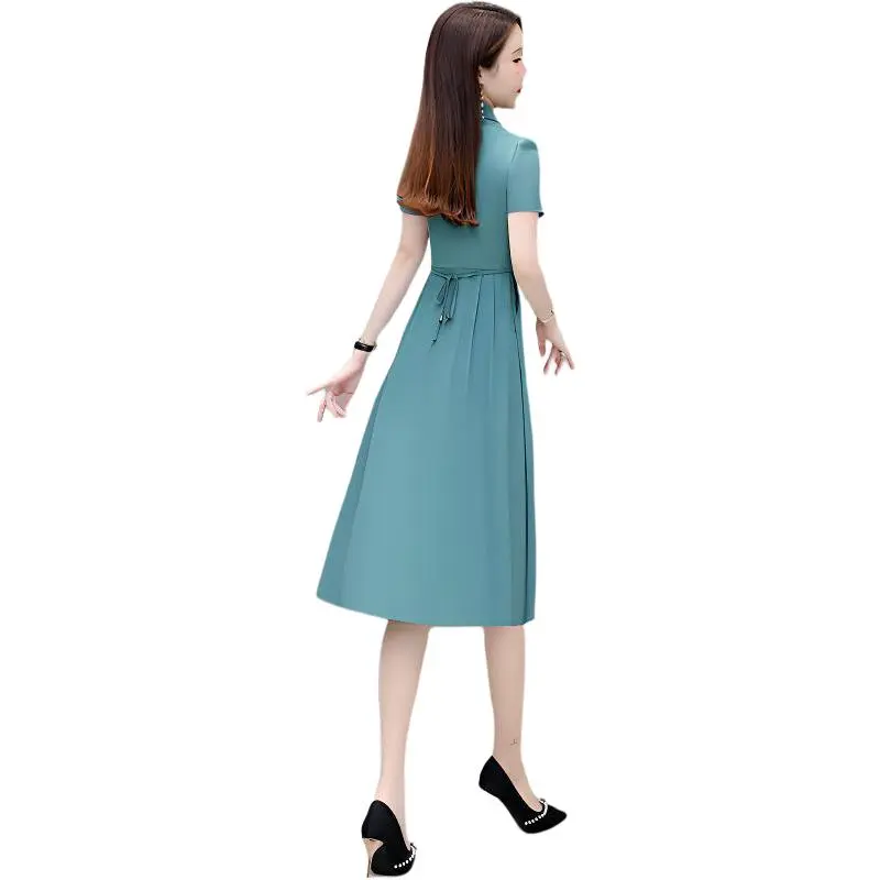 The Temptation Of The Muse Short Sleeved Dress Women's-5