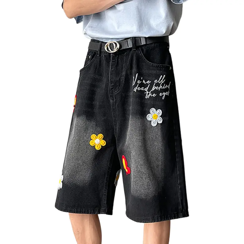 ALang Studio Denim Shorts Unisex-3
