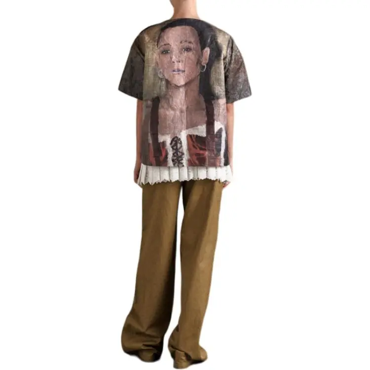 ANDERSSON BELL Remy Printed Tyvek T shirt-5