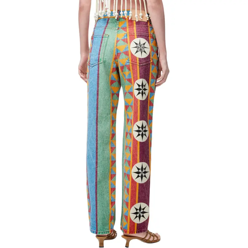 LOEWE Paula's Ibiza SS25 Jeans Women's Multicolor-2