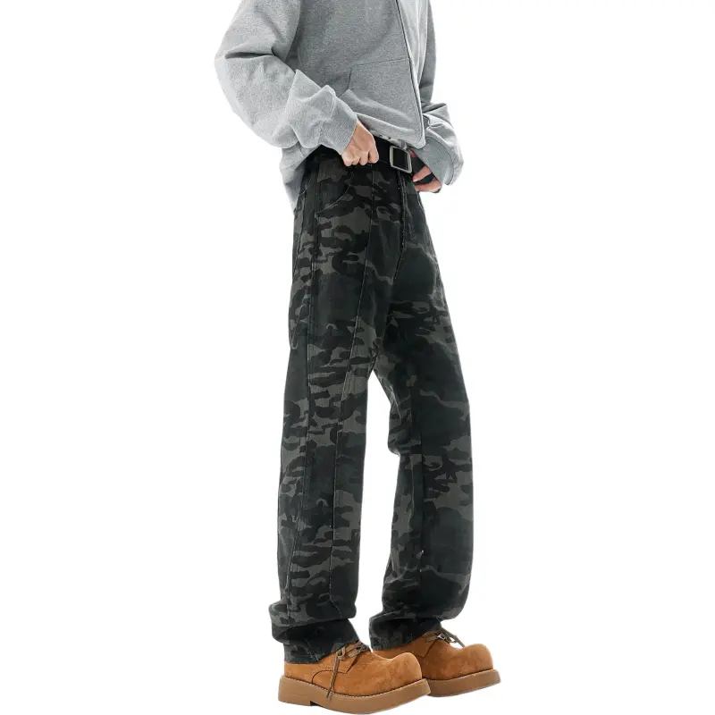 OASISVR Jeans Unisex Army Green-5