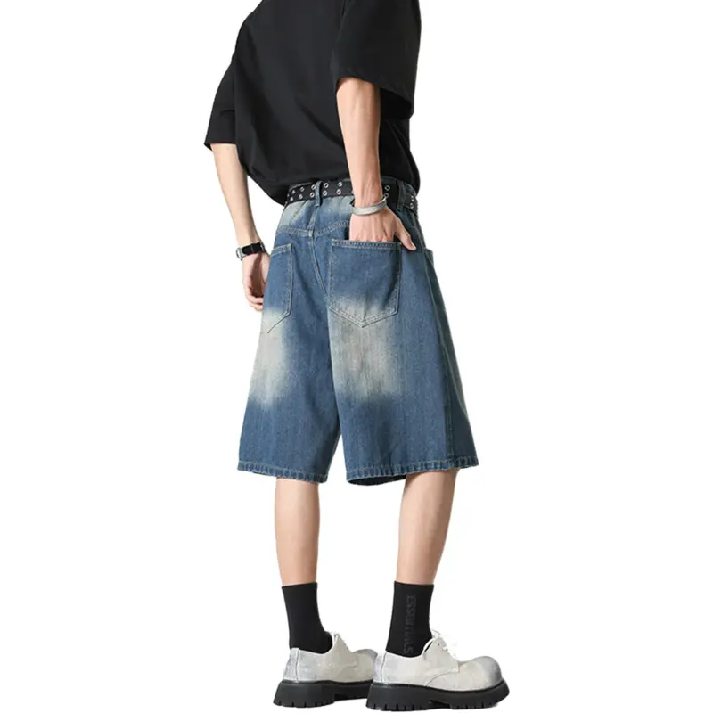 TELENT Denim Shorts Unisex-5