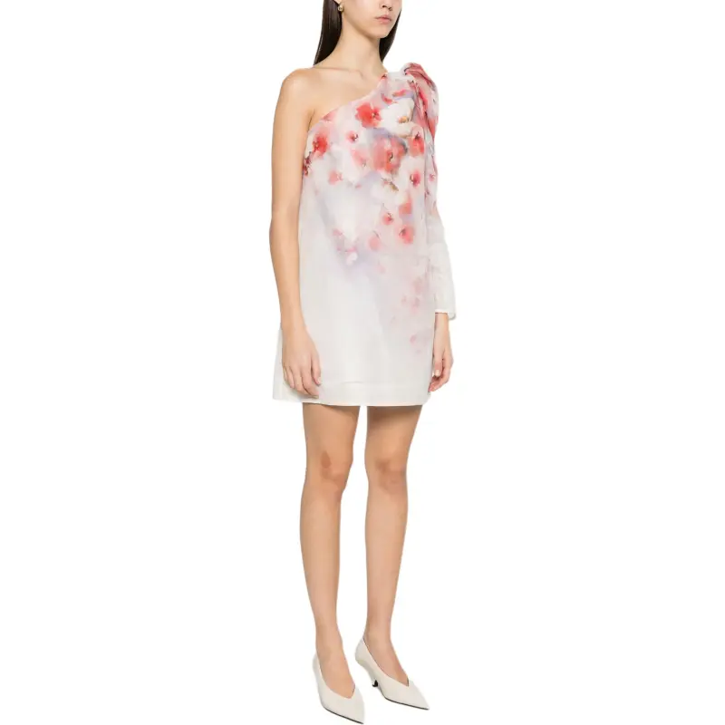 Zimmermann Crush Asymmetrical Mini Dress-3
