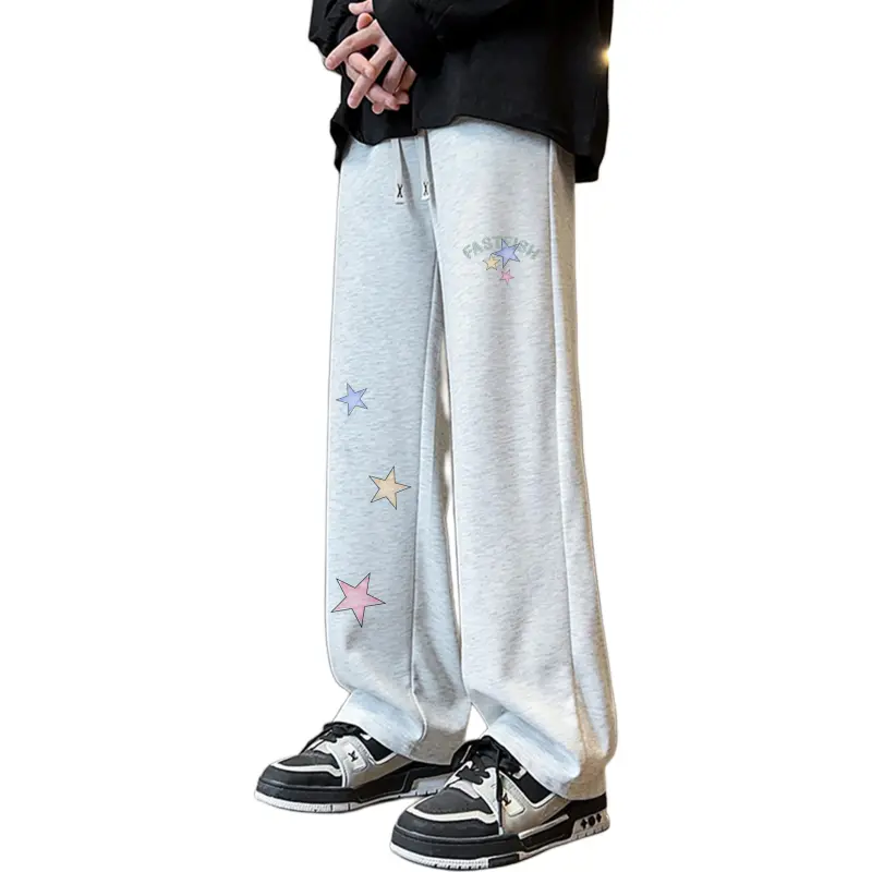 FASTFISH Casual Pants Unisex-8