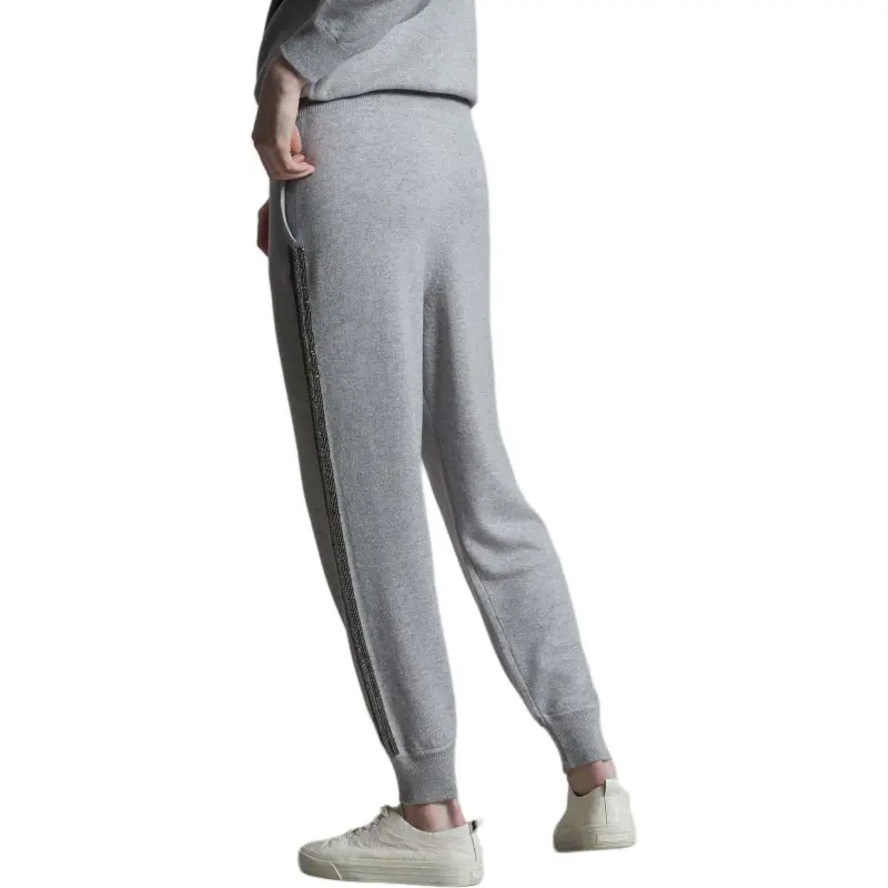 COLOMBO Knitted Sweatpants Women's Gray-1