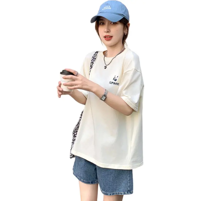 Tonlion Regular T Shirt Women's-1
