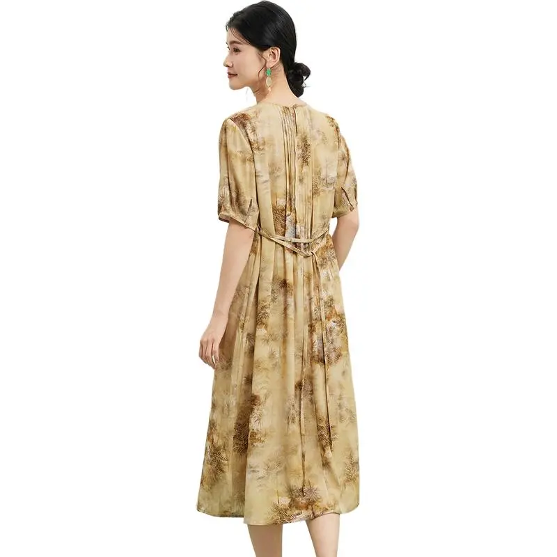 JINJU Short Sleeved Dress Women's-1