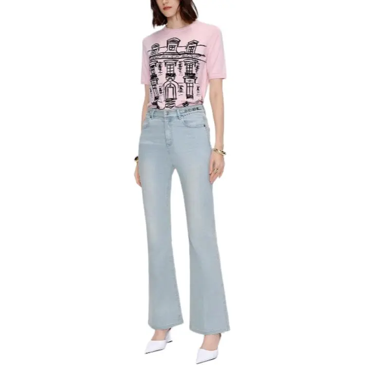 KARL LAGERFELD SS25 Sweater Women's Pink-4