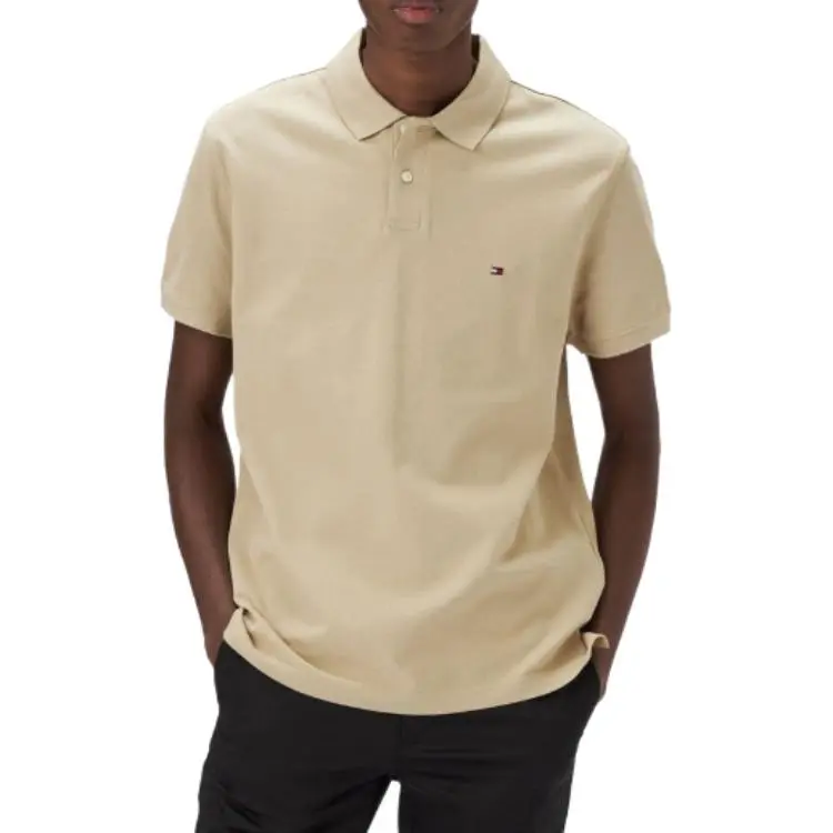 Tommy Hilfiger Polo Shirt Men's Beige-1
