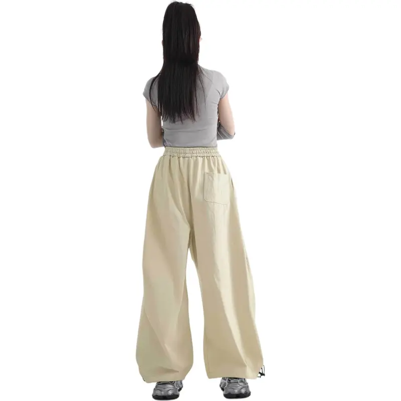 KAIPAINEN Casual Pants Unisex Khaki-7