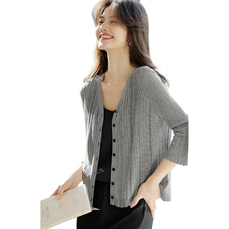 XWI Knitwear Women's Gray-2