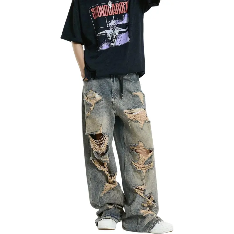 PANDA ADEVIL Jeans Unisex Blue-2
