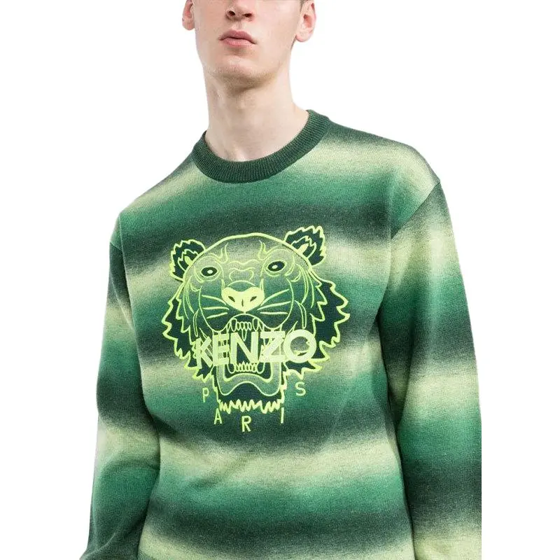 KENZO Sweaters Men Green-3