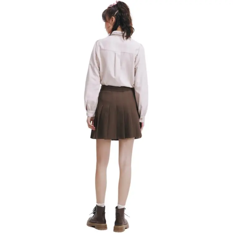 ZIHAN Shirts Women's Beige Gold-4