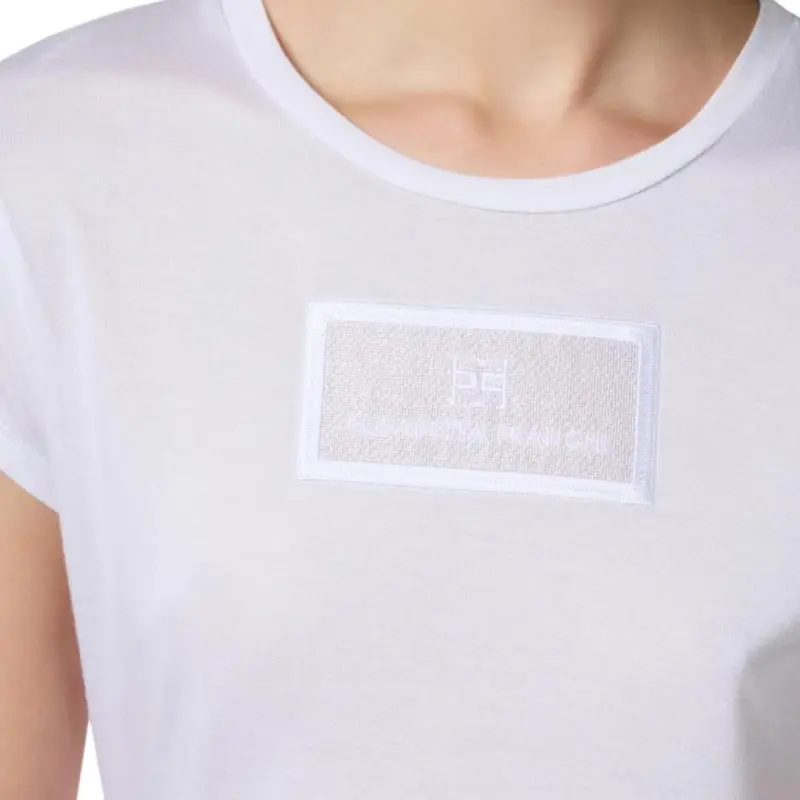 Elisabetta Franchi Embroidered Jersey T Shirt-4