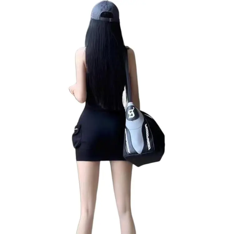 KEAB Sleeveless Dress Women's Black-1