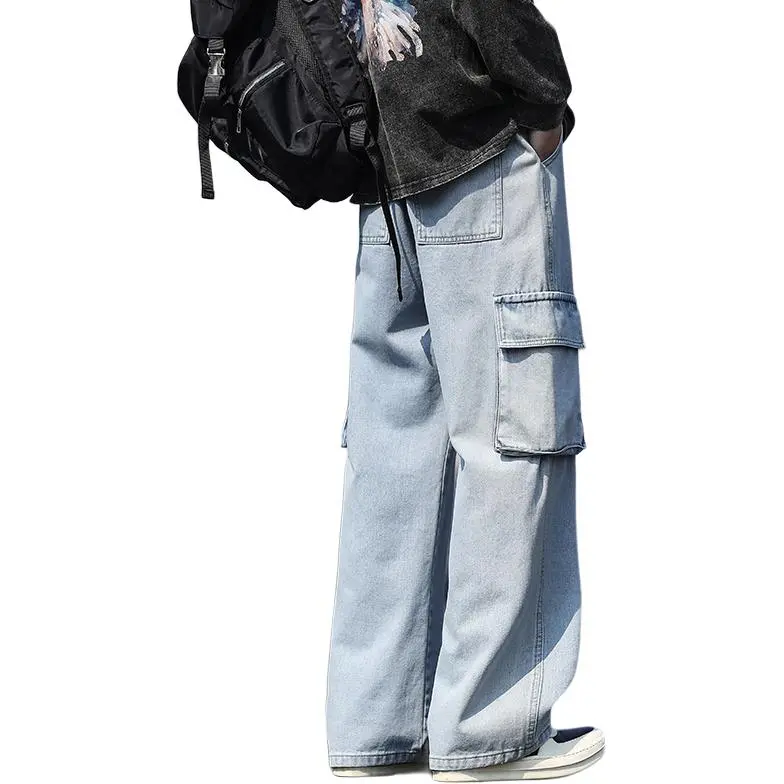 Menglaini Jeans Unisex-1