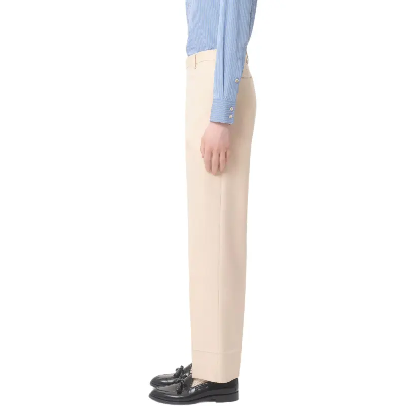 Valentino SS25 Casual Pants Men's Cream-3