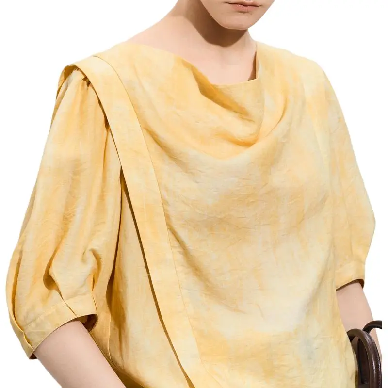 Bethine Shirt Women's Evening Primrose Grass Yellow-2