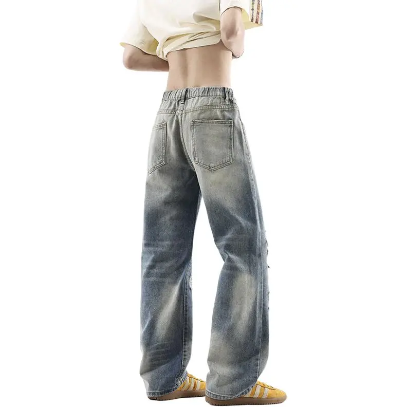 DARK HORSE Jeans Unisex Vintage Blue-1