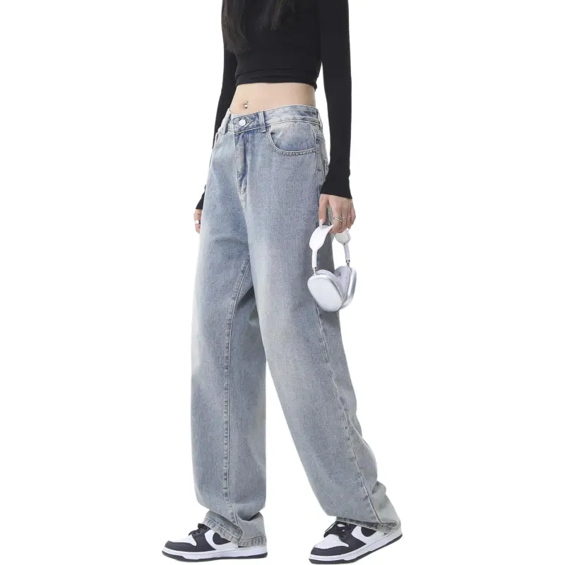 RAMPAGE Jeans Unisex Vintage Blue-12