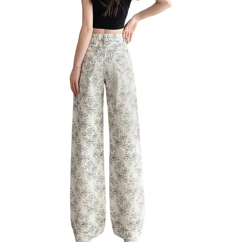 Garbege Jeans Women's Moonlight Gray Pants-1