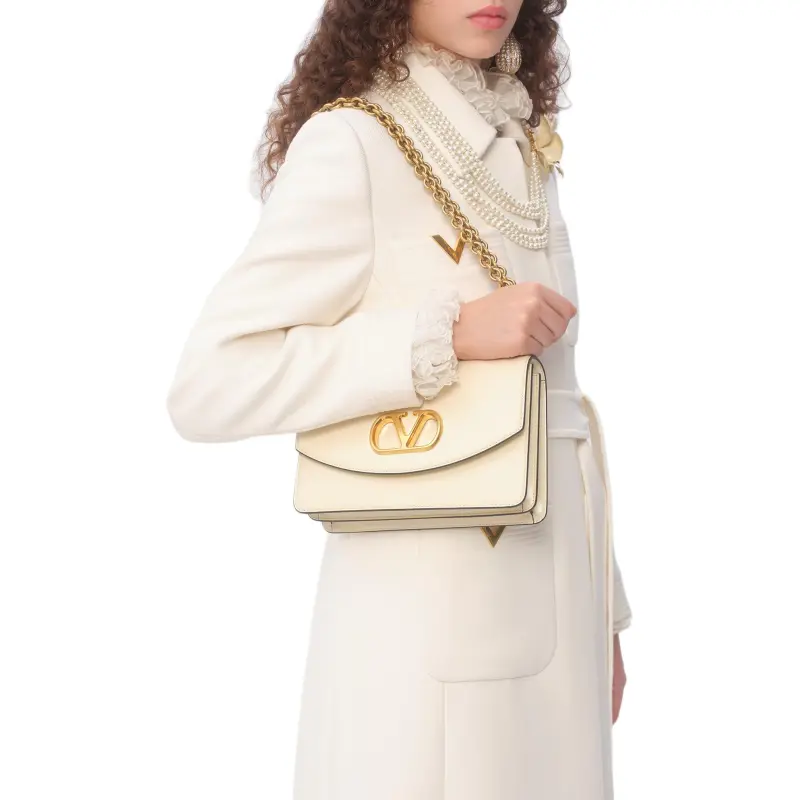 Valentino Drill Double breasted Coat-6
