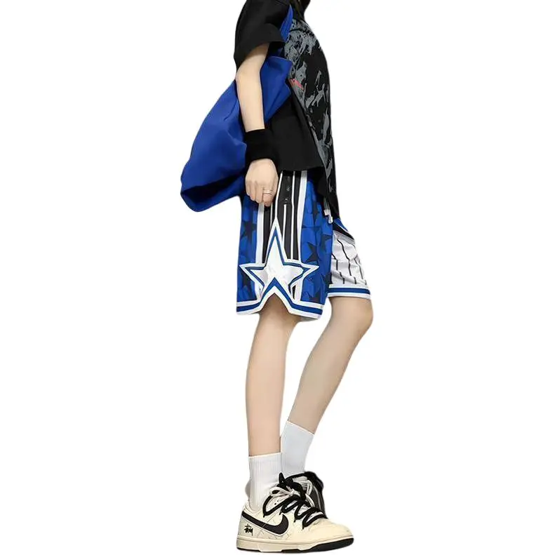 The New Age Family Sports Shorts Women's Blue-5