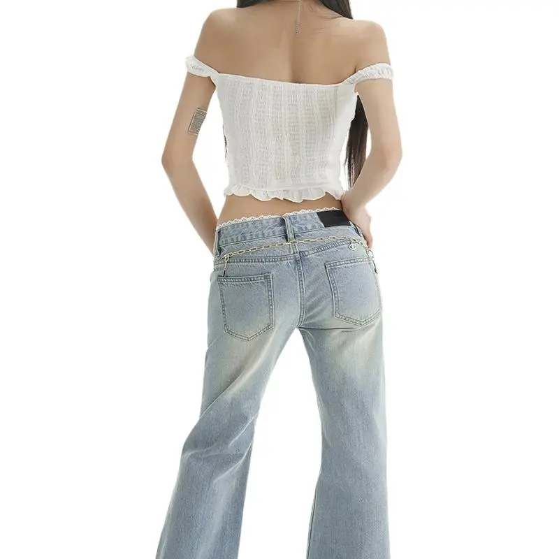 Kazakhstan Jeans Women's Light Blue-8