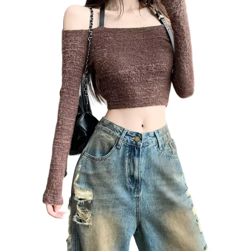 Ordifen Jeans Women's Vintage Blue-1