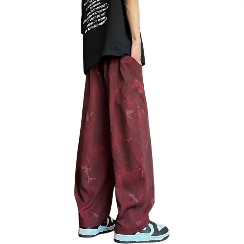 HOKLV Casual Pants Unisex-8