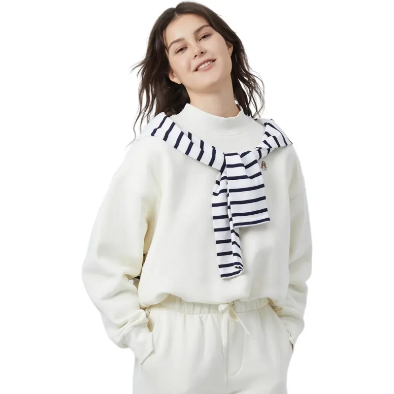 Hush Puppies Sweatshirt Women's White-1