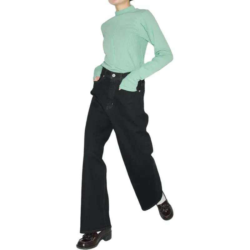 PUBLIC TOKYO SS25 Jeans Women's Black-2