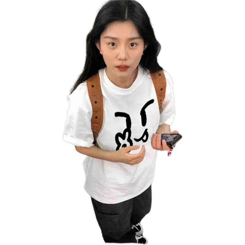 Fele.d T Shirts Women's White-2