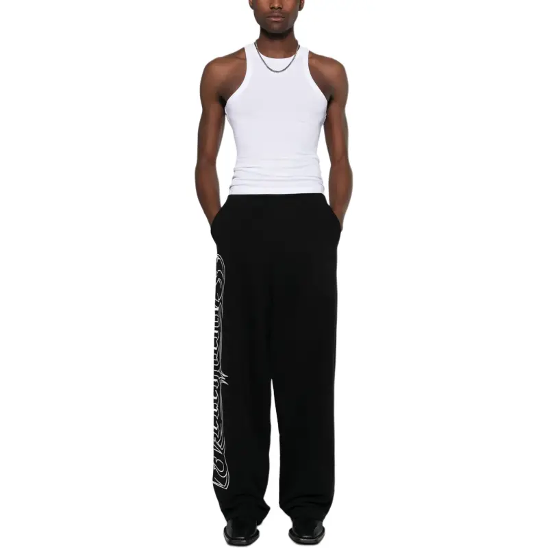 Vetements Logo embroidered Tank Top-1