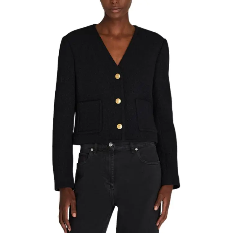 CLUB MONACO Jacket Women's Black-2