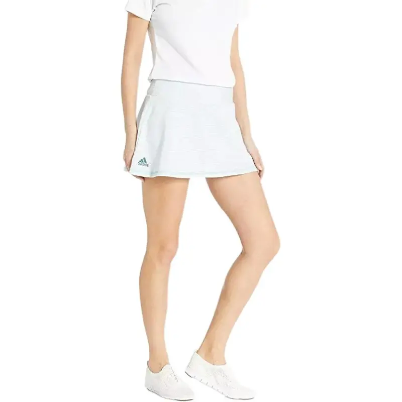 Adidas Parley Casual Short Skirts Women's White/Blue-2