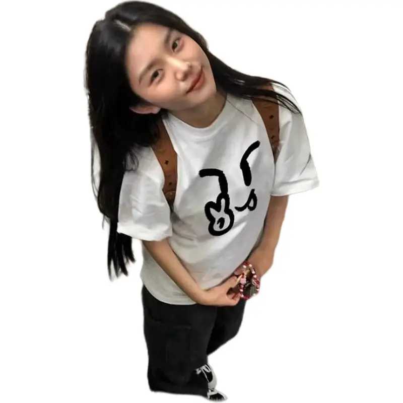 Fele.d T Shirts Women's White-3