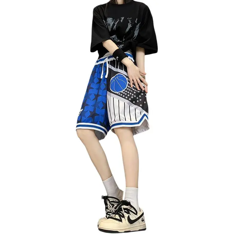 The New Age Family Sports Shorts Women's Blue-4